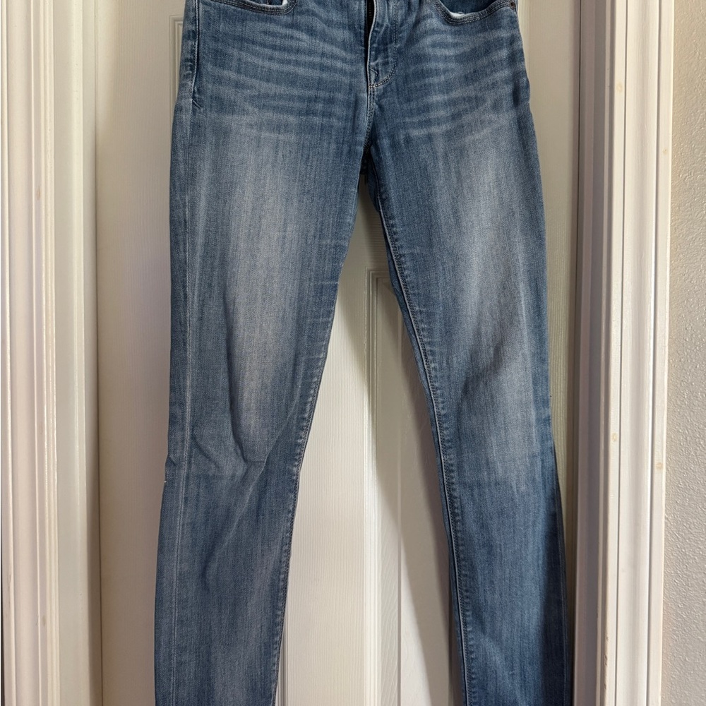 Express Women's Skinny Jeans in Light Blue